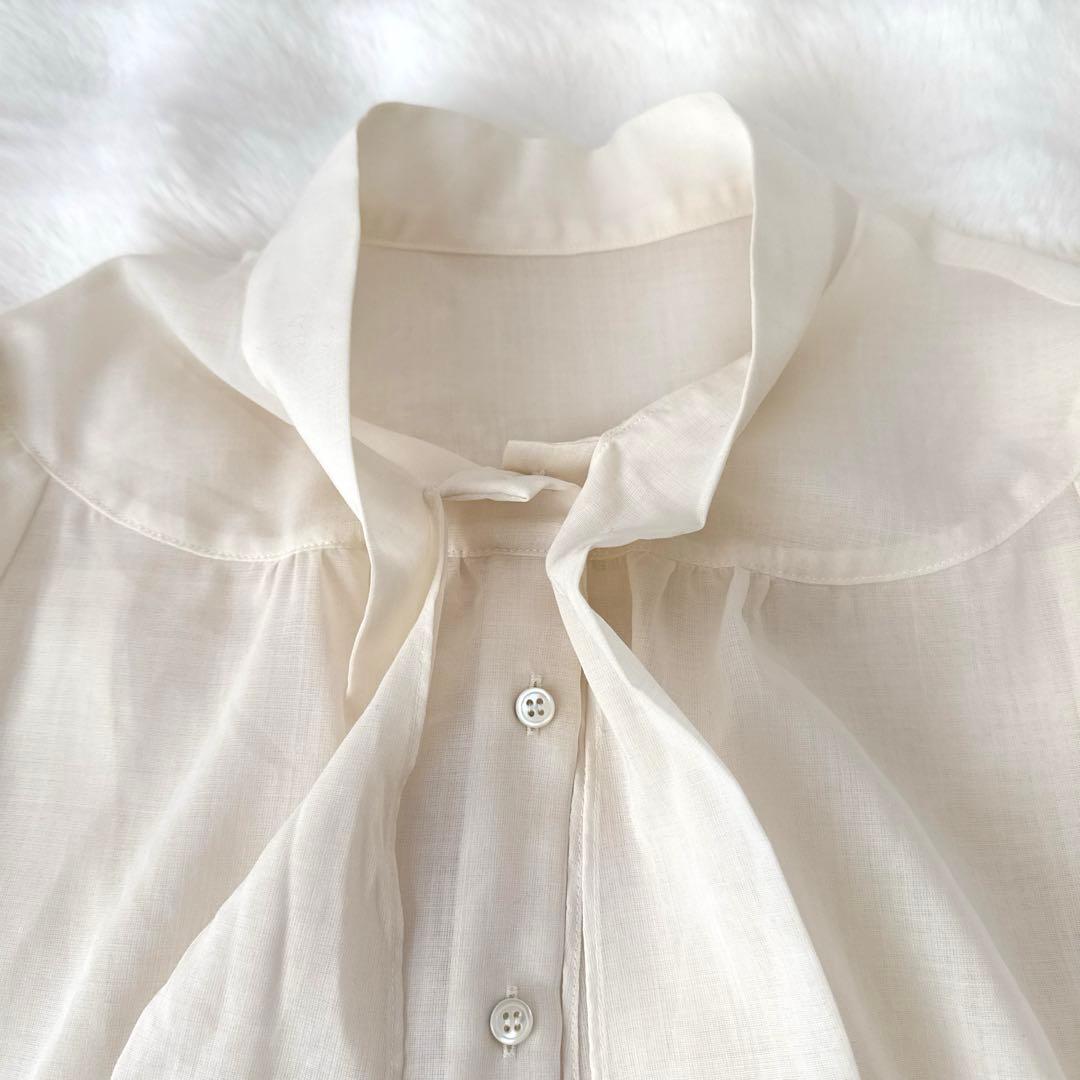 美品　ANAYI アナイ　ボウタイ ブラウス 38 シャツ