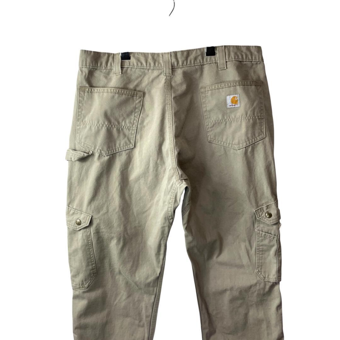 カーハート ペインター ダブルニーワークパンツ カーゴパンツ グレージュ W38