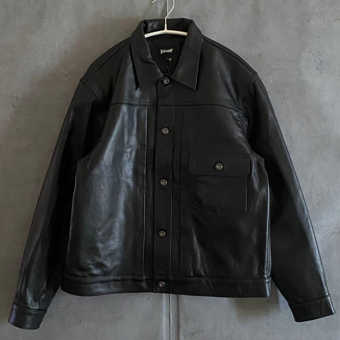 訳あり Schott ショット 1st レザー トラッカージャケット