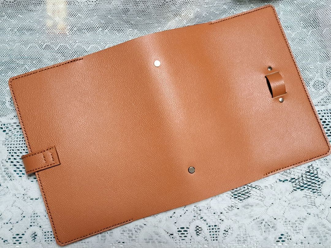 ハンドメイド本革システム手帳カバー(A5サイズルーズリング)