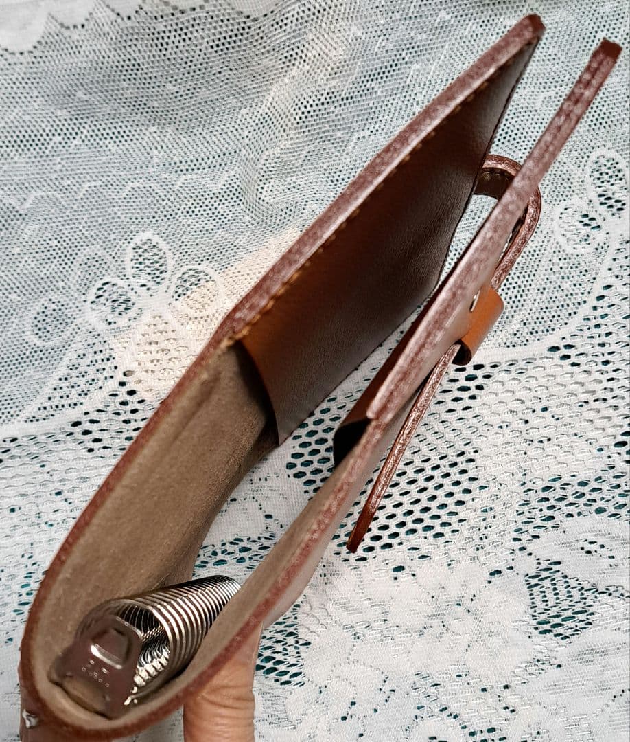 ハンドメイド本革システム手帳カバー(A5サイズルーズリング)