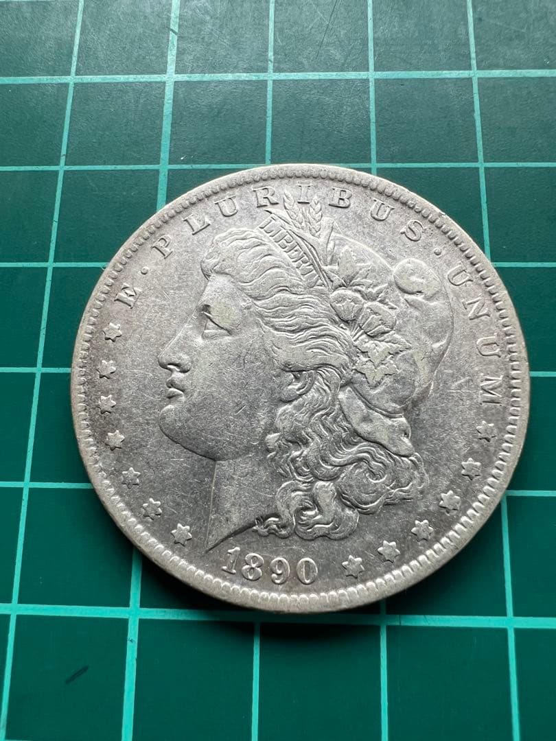 外国銀貨　アメリカモルガン銀貨　1890年O