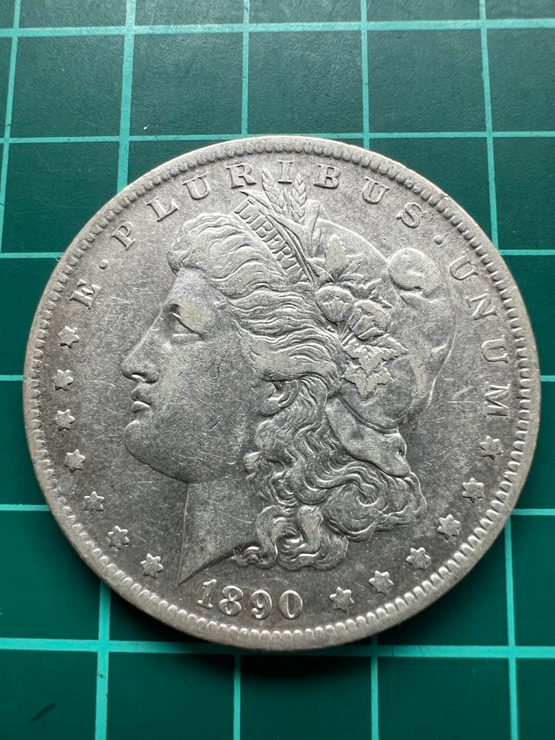 外国銀貨　アメリカモルガン銀貨　1890年O