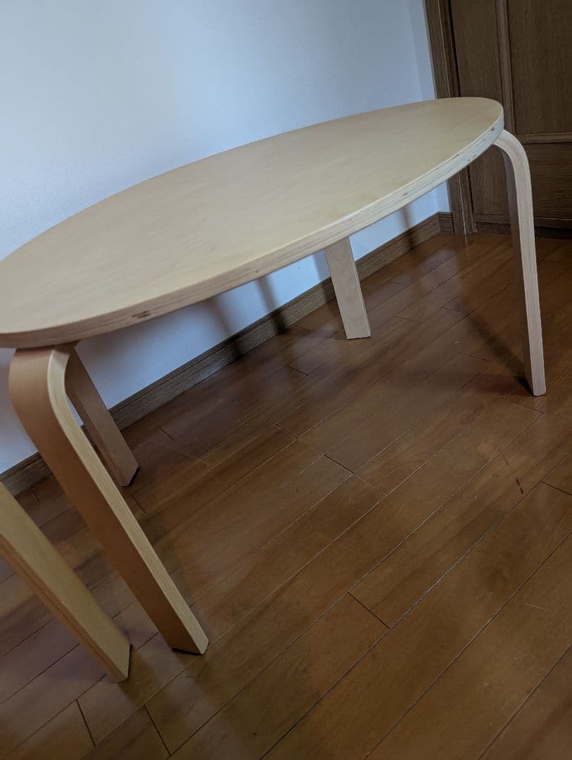 《送料込》IKEA スヴァルスタ ネストテーブル ローテーブル 収納 木製家具