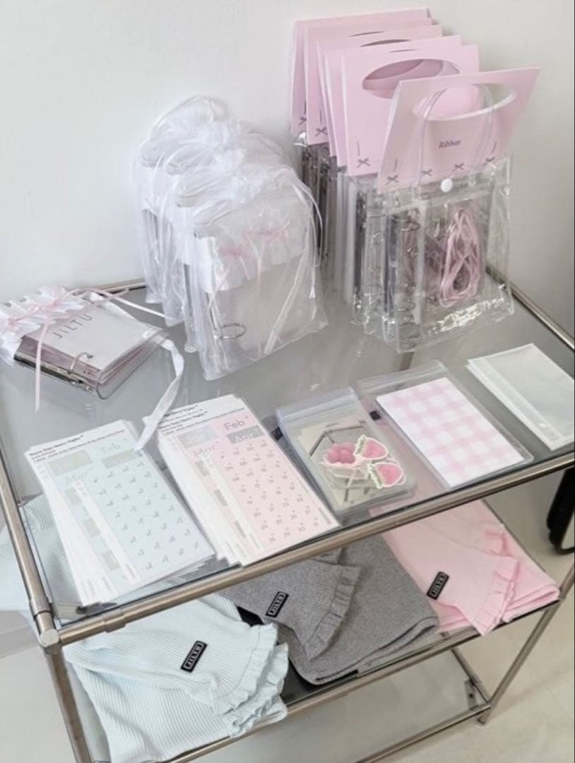 JILTU ♥ tietie 手帳 バインダー シール帳 コレクトブック デコ