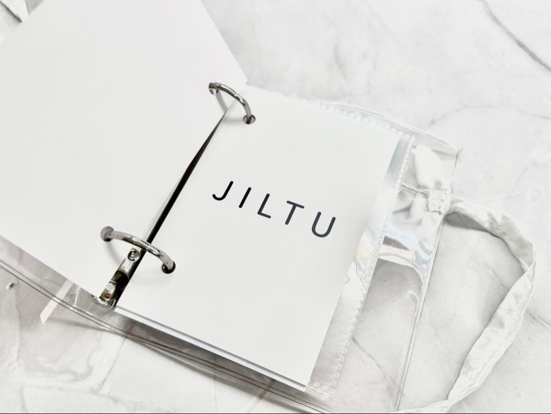 JILTU ♥ tietie 手帳 バインダー シール帳 コレクトブック デコ