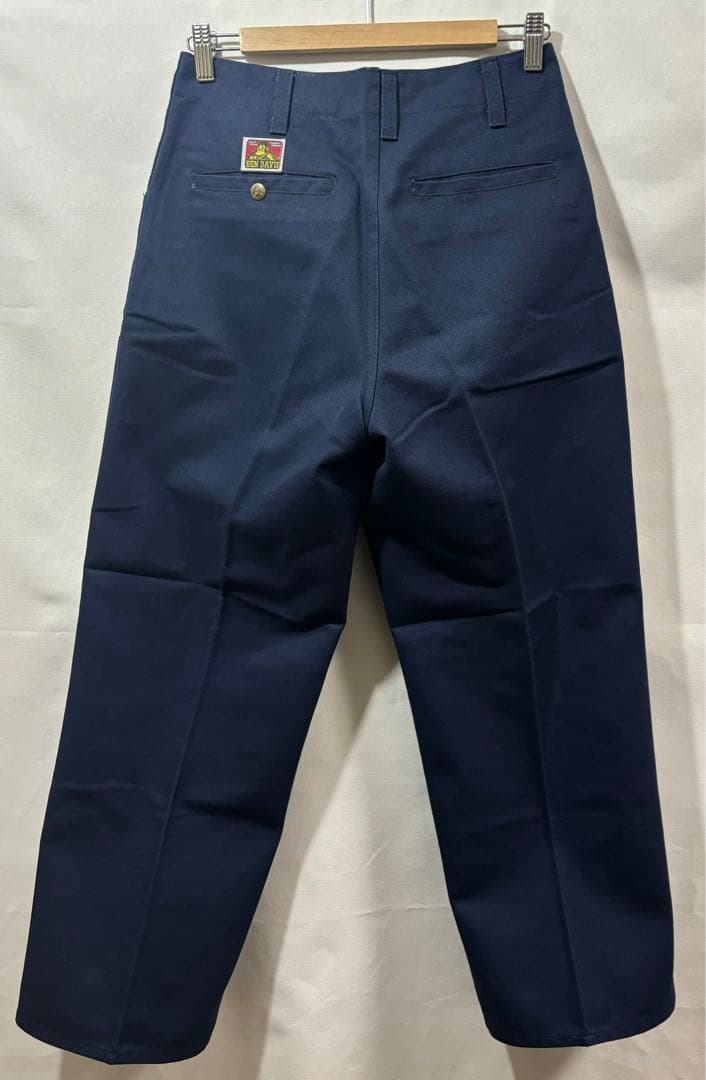 90s ben davis ワークパンツ フリスコパンツ ネイビー W29