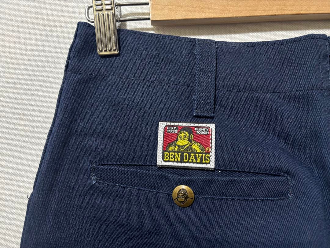 90s ben davis ワークパンツ フリスコパンツ ネイビー W29