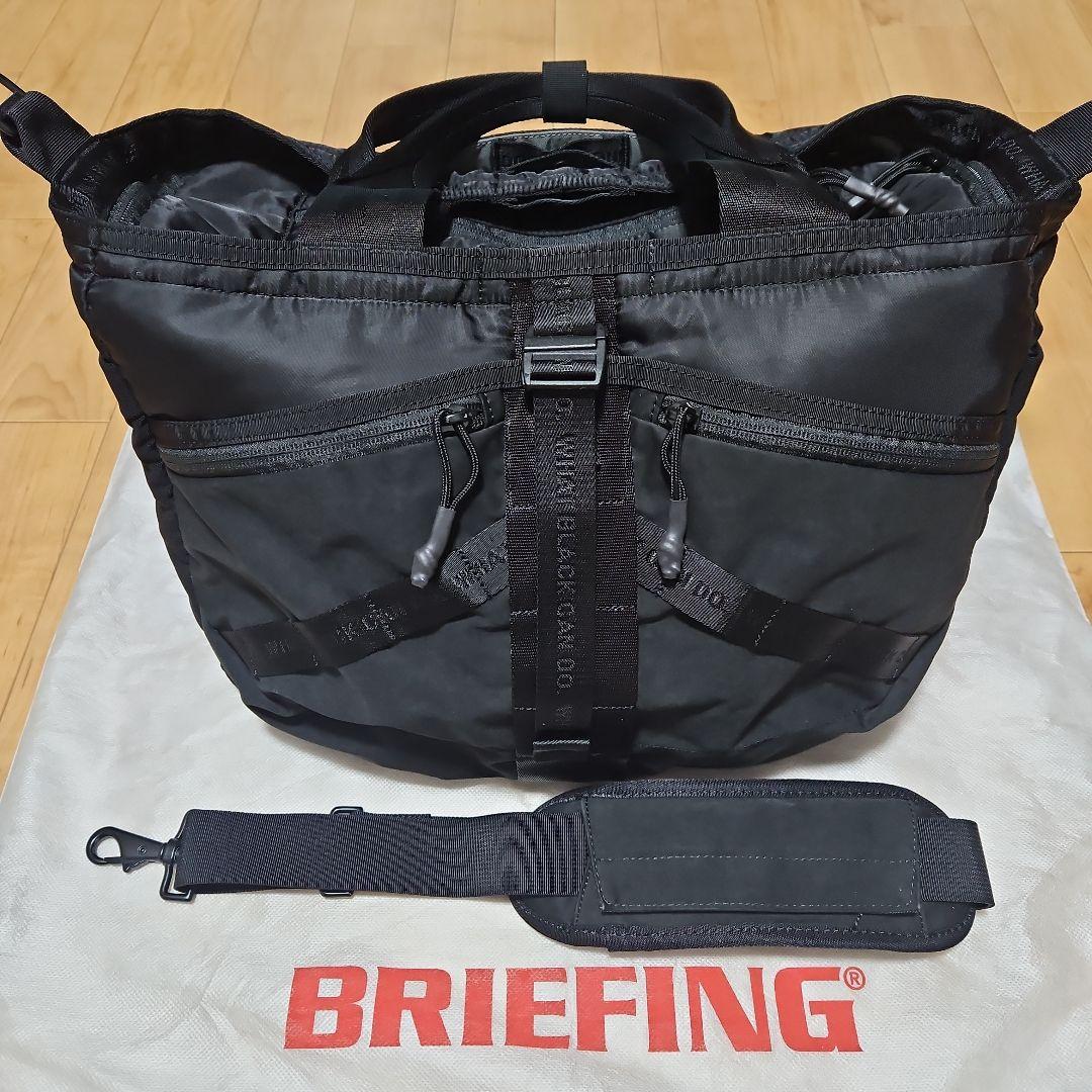 BLK White Mountaineering x BRIEFING トート