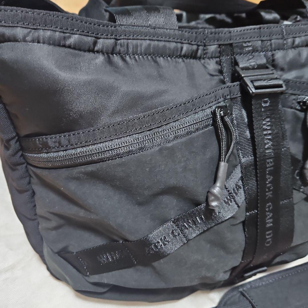 BLK White Mountaineering x BRIEFING トート