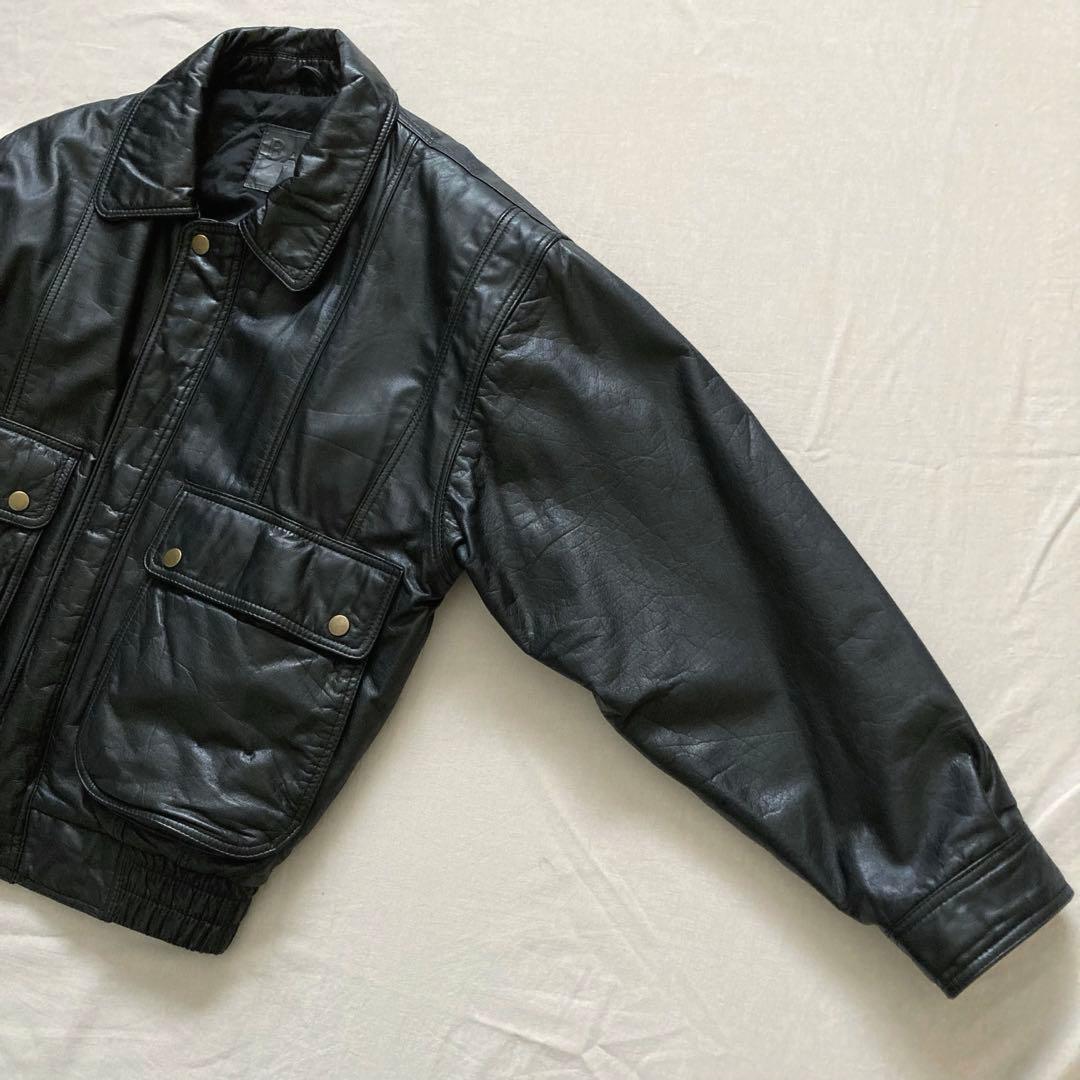 80s90s vintage cow leather JK type A-2短丈