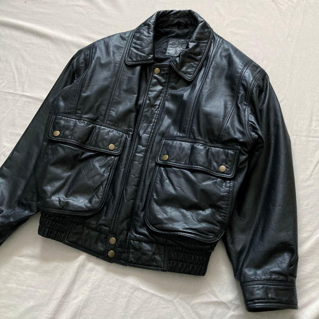 80s90s vintage cow leather JK type A-2短丈