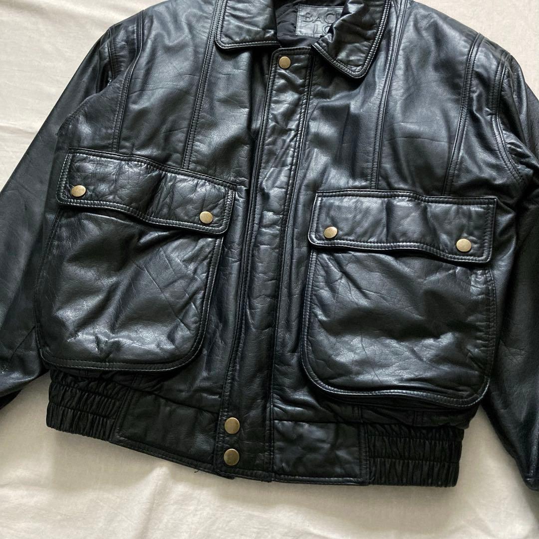 80s90s vintage cow leather JK type A-2短丈