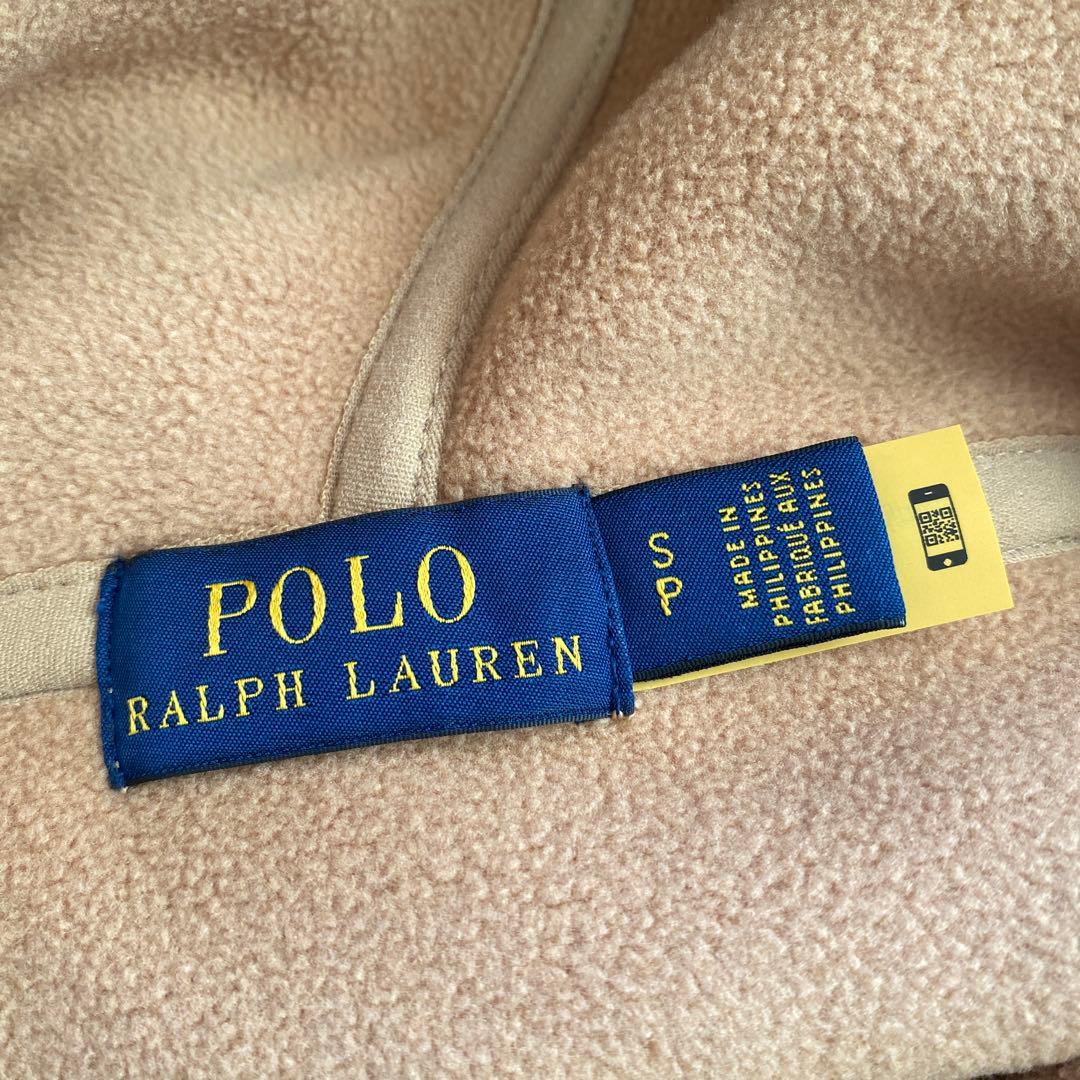極美品 POLO Ralph Lauren 現行 ビッグポニー刺繍 ボア