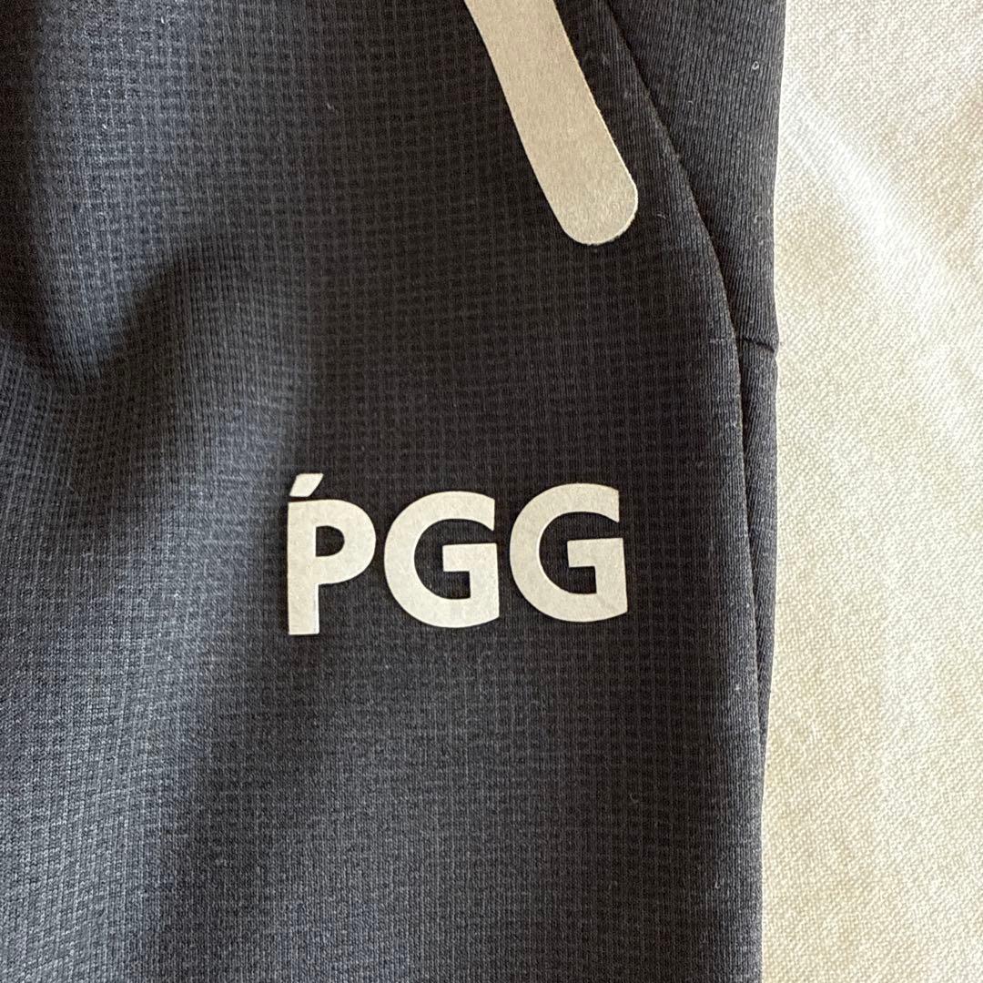 現行モデル　パーリーゲイツ　PGG 4 M パンツ　黒　ブラック　裏起毛　秋冬