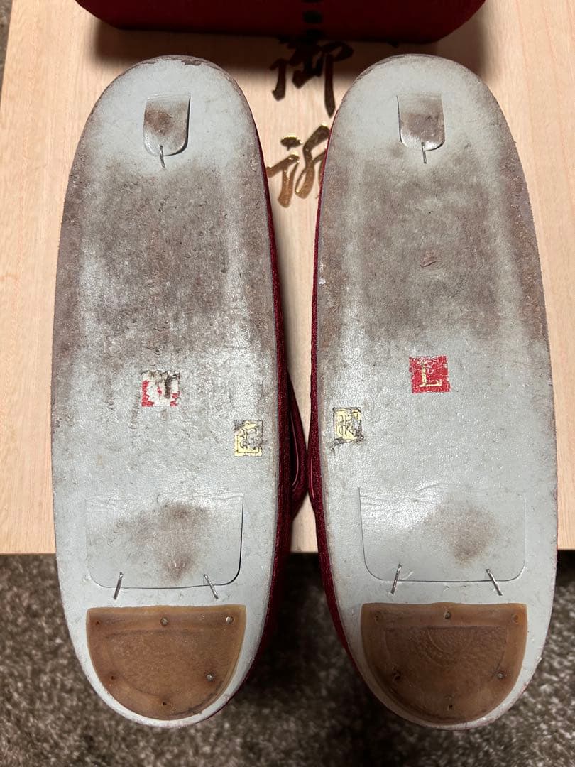 和装用バッグと草履セット ワインレッド