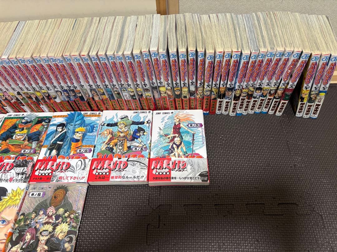 NARUTO 全72巻セット おまけ付き　初版多数