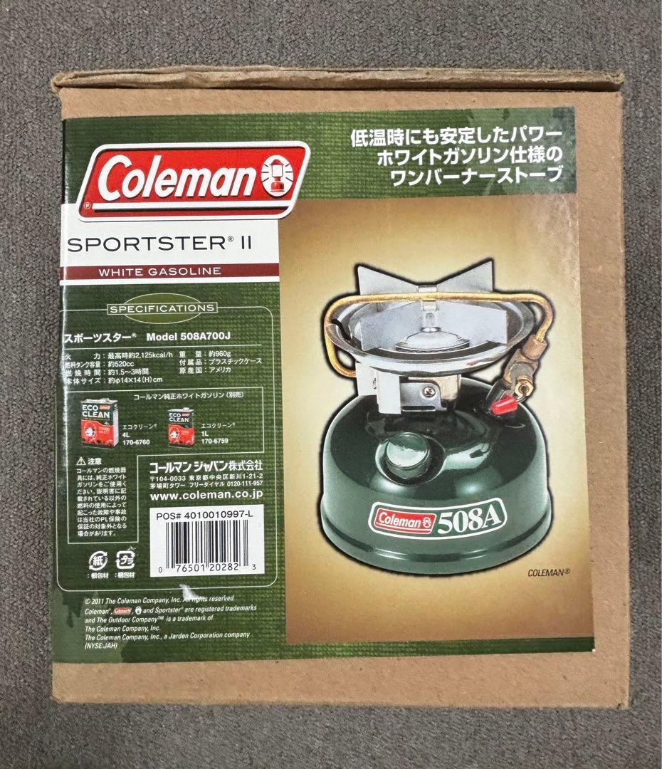 Coleman ワンバーナー スポーツスター Ⅱ 2 508A700J ケース付