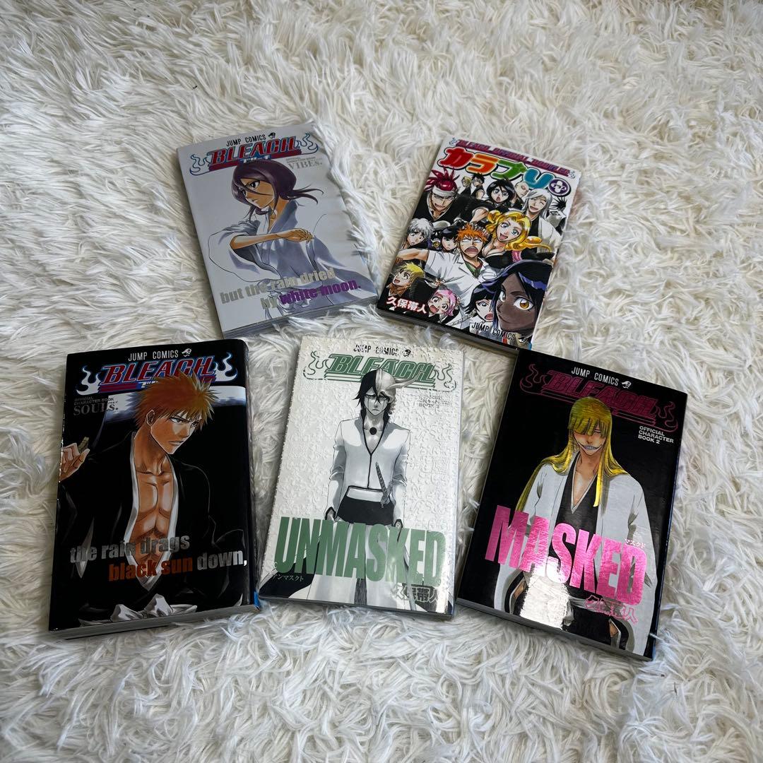 BLEACH 全74巻 全巻 キャラクターブック アニメーションブック カラブリ