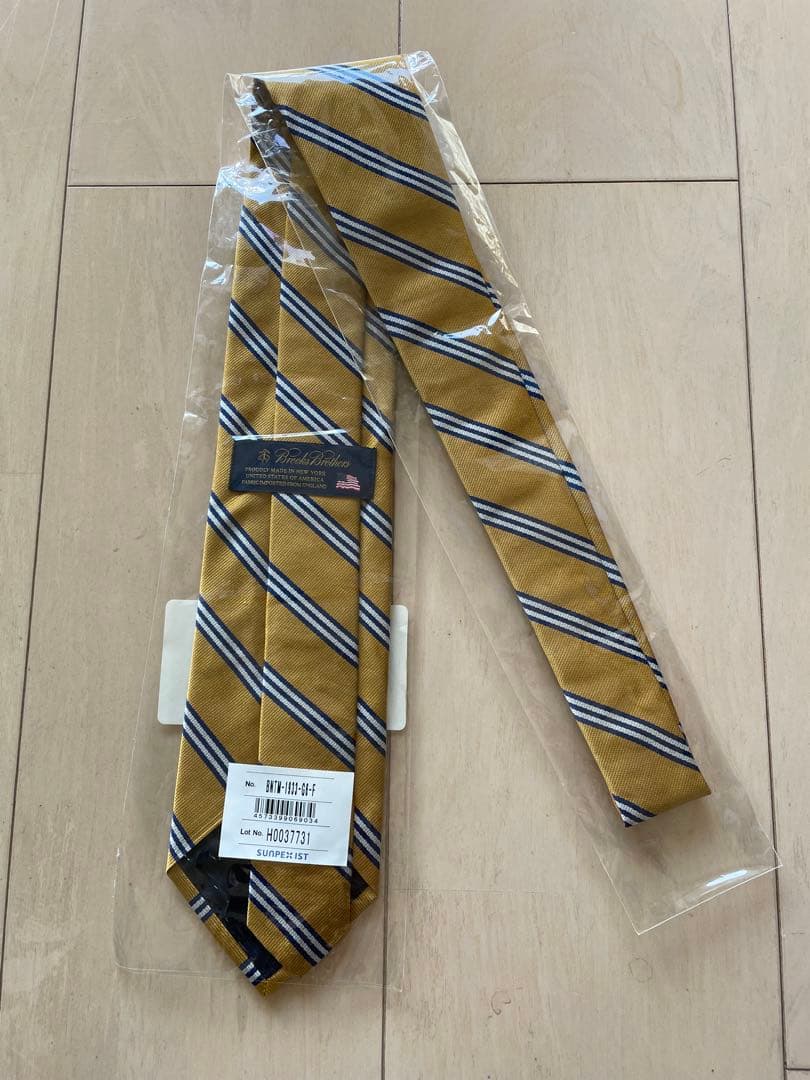 【新品・未使用】Brooks Brothers ストライプ ネクタイ
