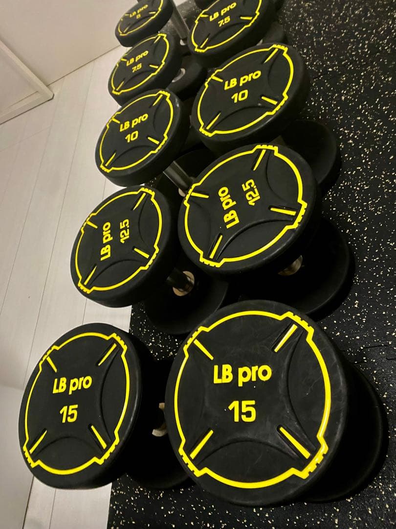 業務用 LP gym TPUダンベル 140kg⑤