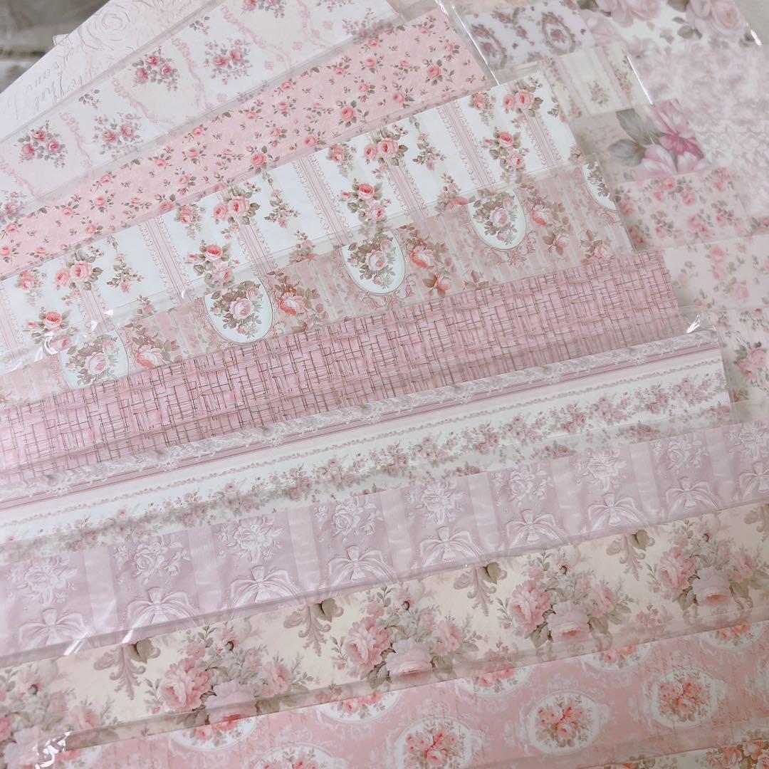 紙モノ コラージュ素材 おすそ分けファイル デザペ デザインペーパー まとめ売り