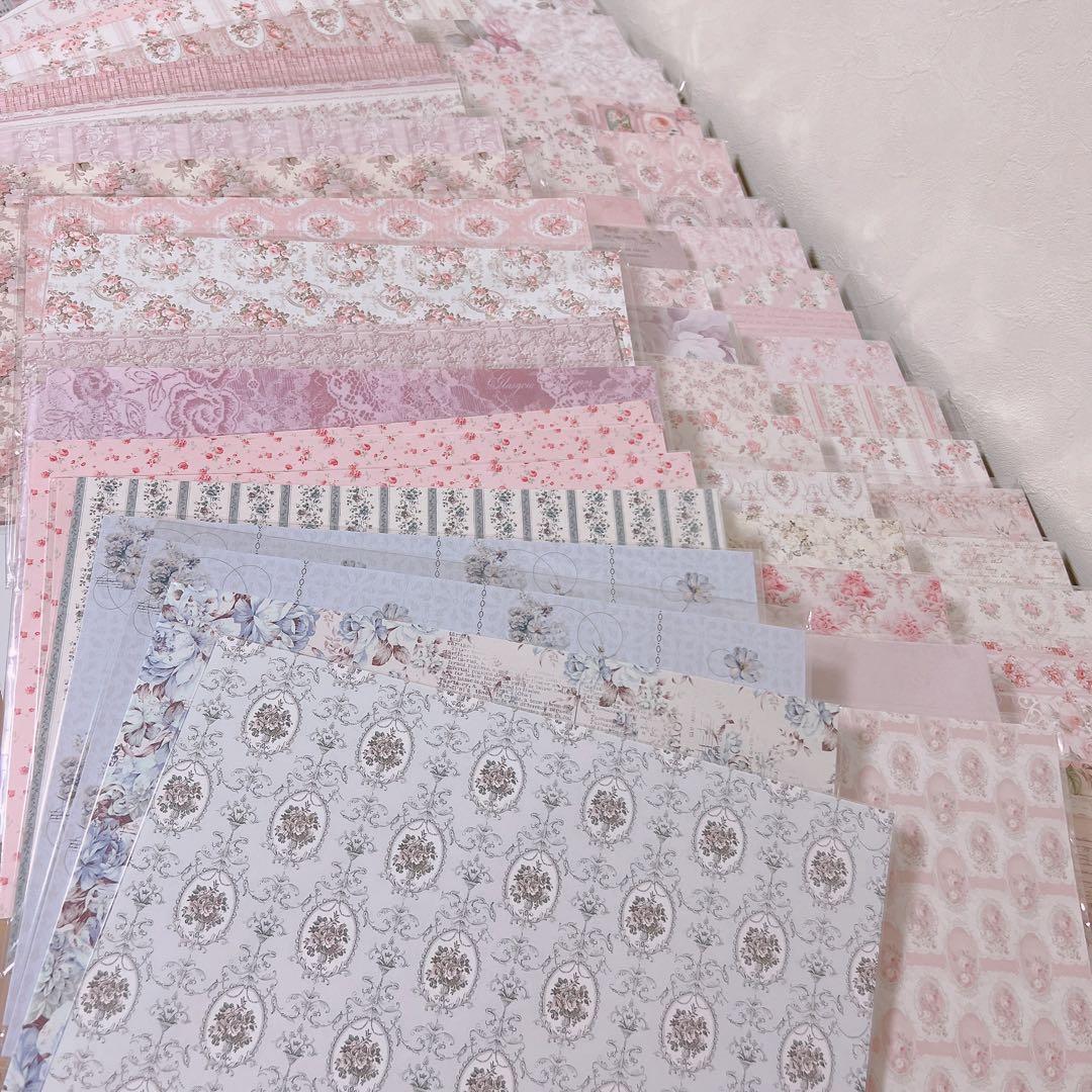 紙モノ コラージュ素材 おすそ分けファイル デザペ デザインペーパー まとめ売り