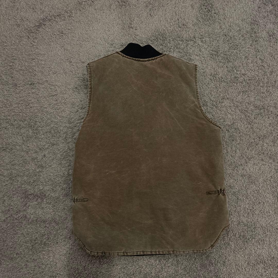 Carhartt ブラウン ダウンベストmade in USA
