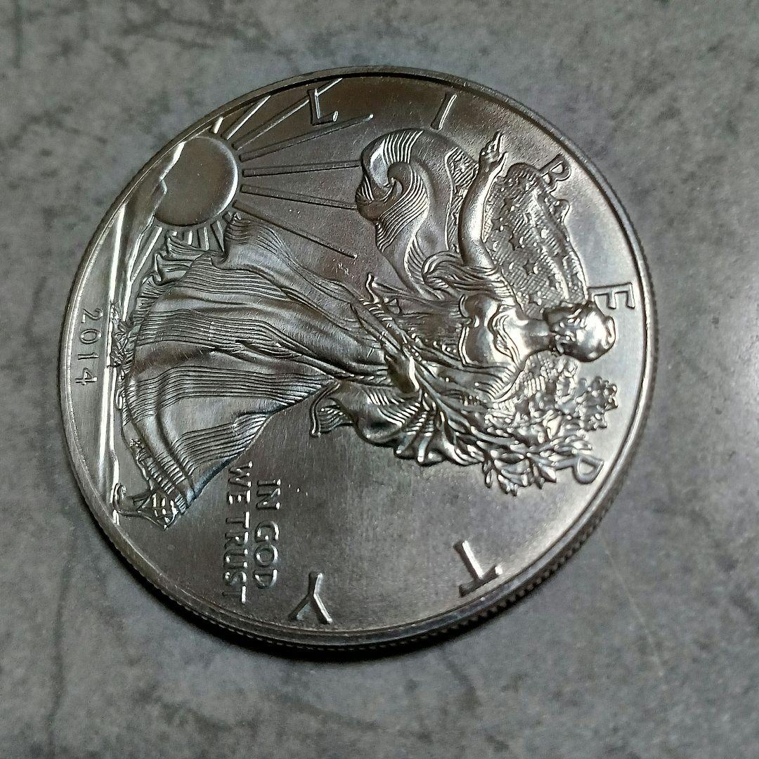 マ*生様 イーグル銀貨ウォーキングリバティ1オンス銀貨