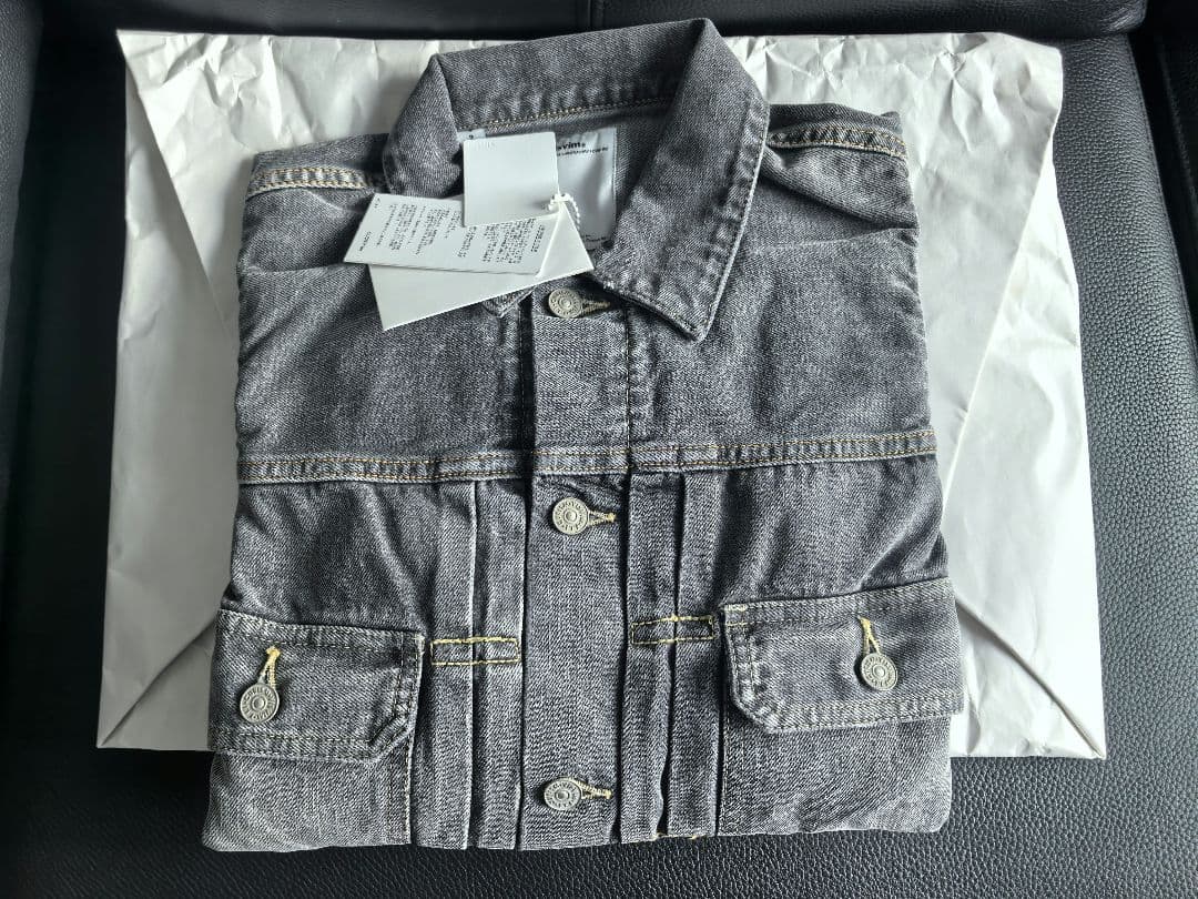 新品未使用 Visvim ss 101JKT DAMAGED デニムジャケット