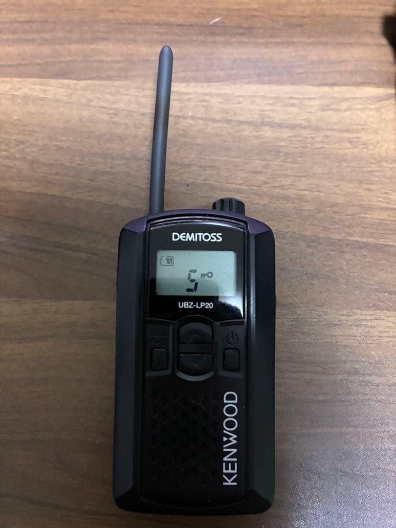 KENWOOD UBZ-LP20 UBZ-LM20トランシーバー2台インカム付き