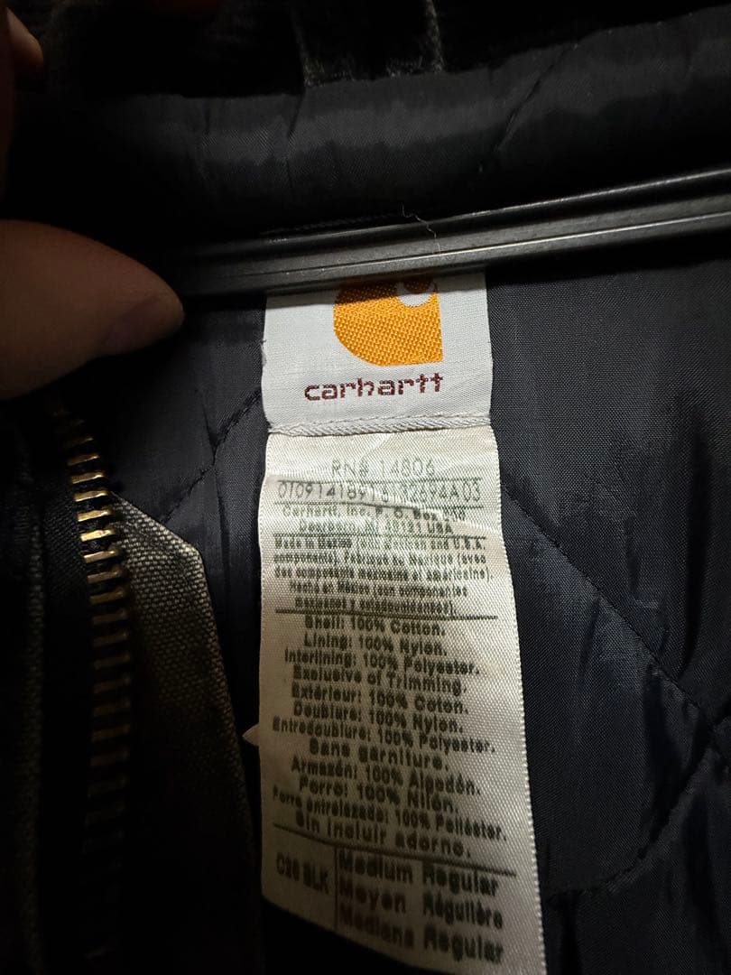 Carhartt トラディショナルジャケット ダック地 フェード グレー系
