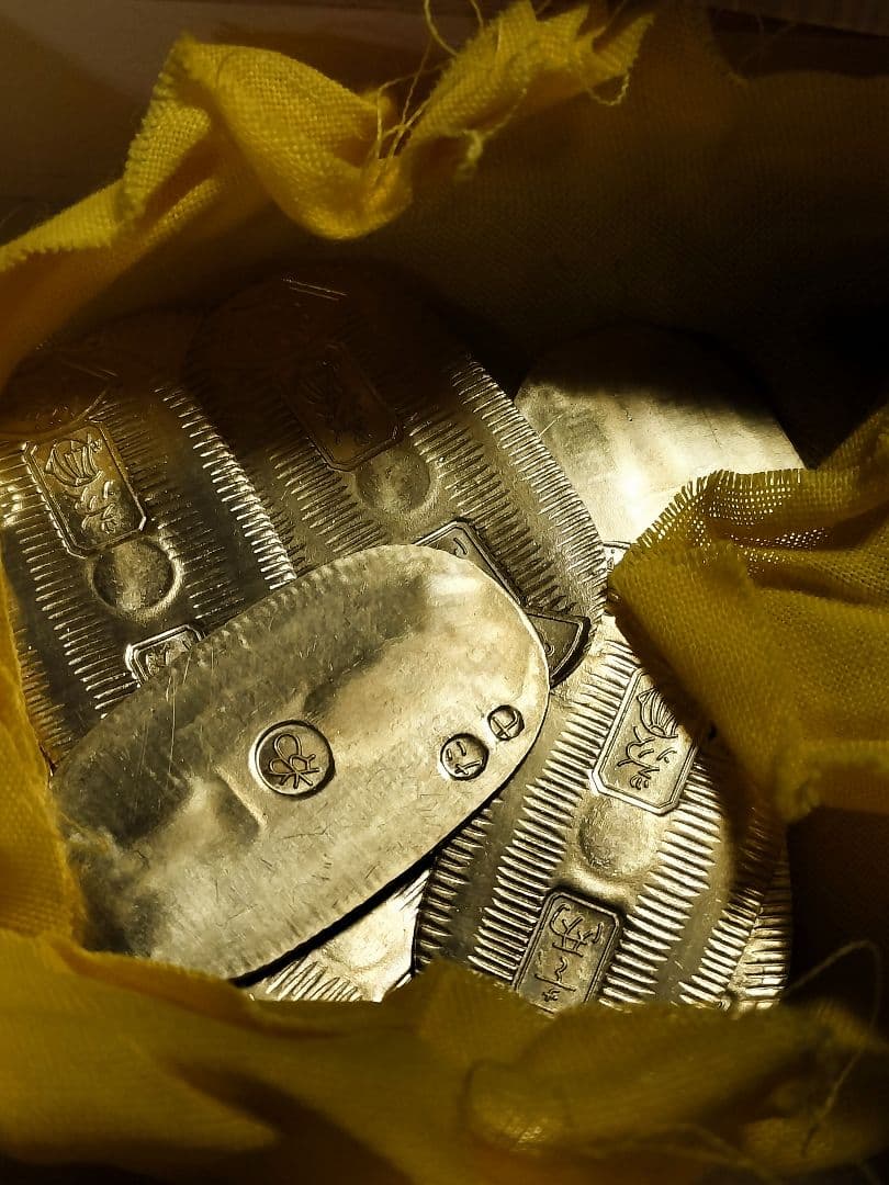 ひ*ん様 万延小判10両 箱付き 小判古銭刻印江戸時代