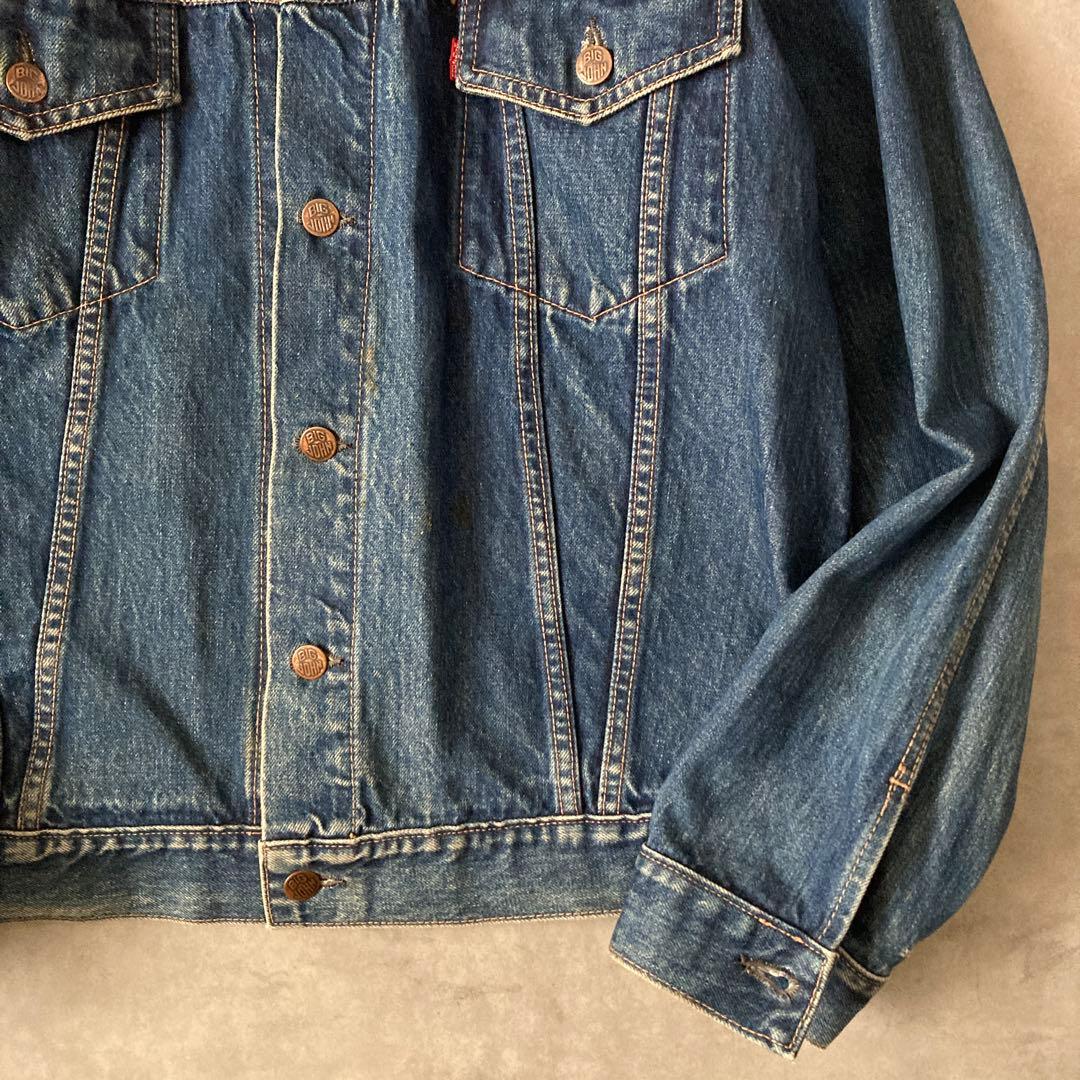 ジャケット・アウター BIG JOHN DENIM TRUCKER JACKET BIG SIZE