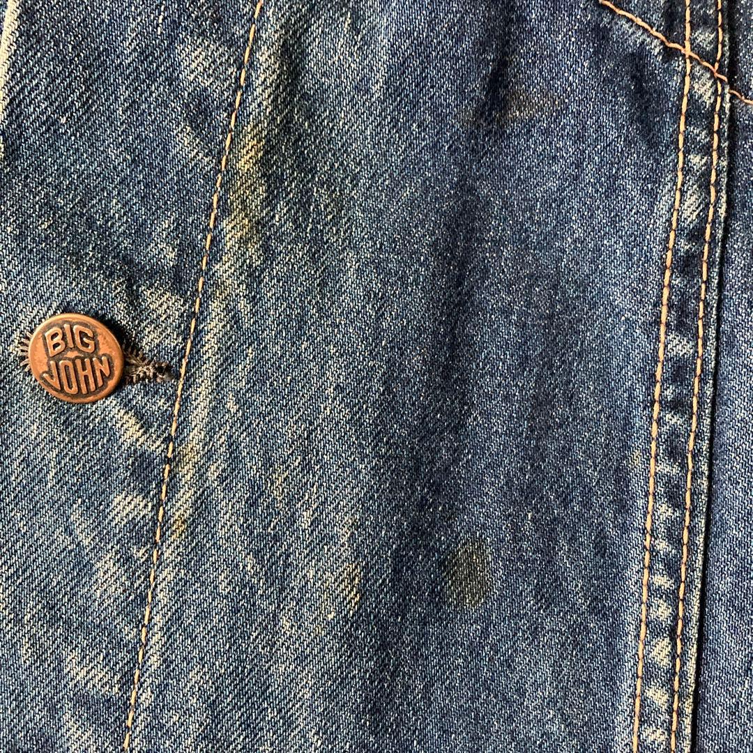 ジャケット・アウター BIG JOHN DENIM TRUCKER JACKET BIG SIZE
