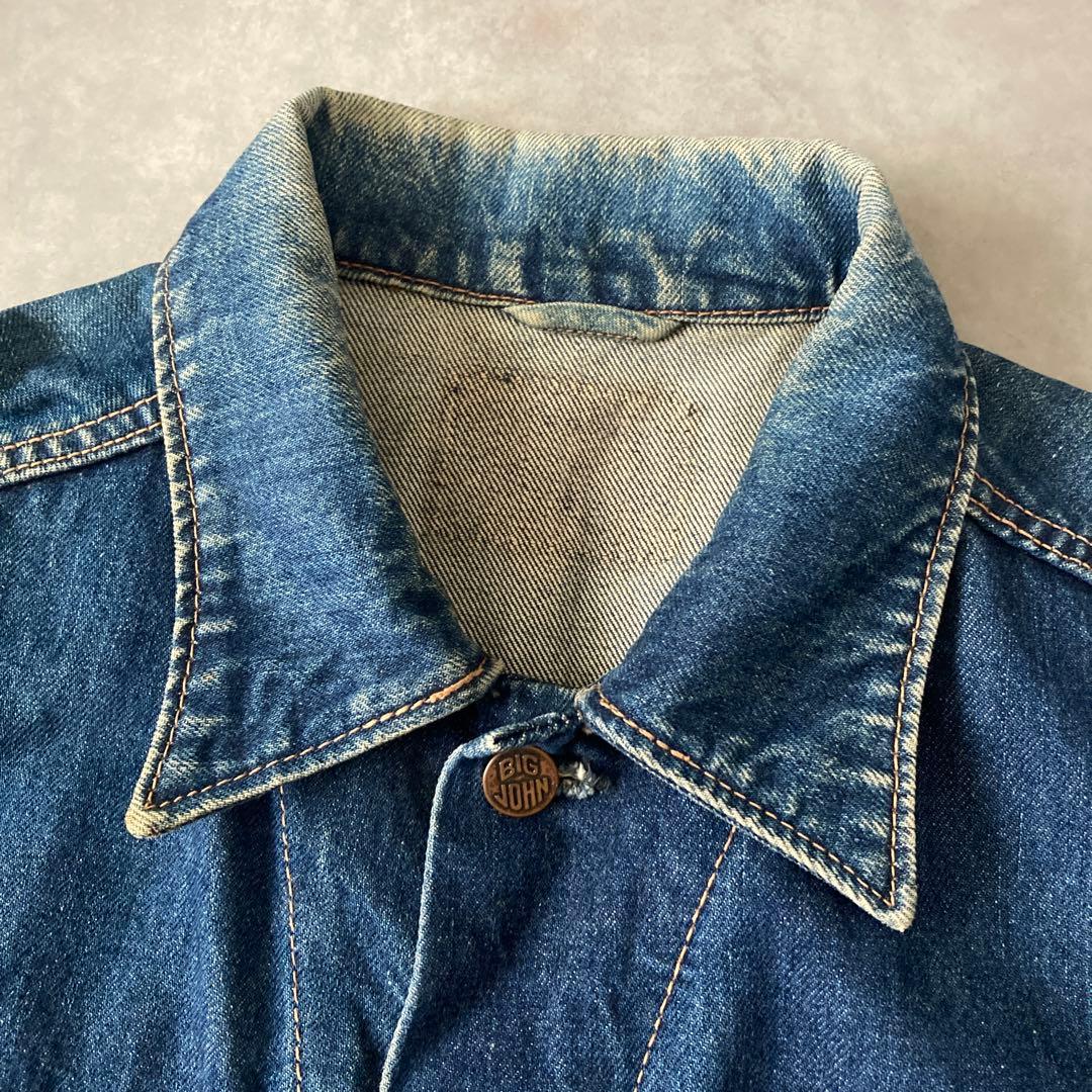 ジャケット・アウター BIG JOHN DENIM TRUCKER JACKET BIG SIZE