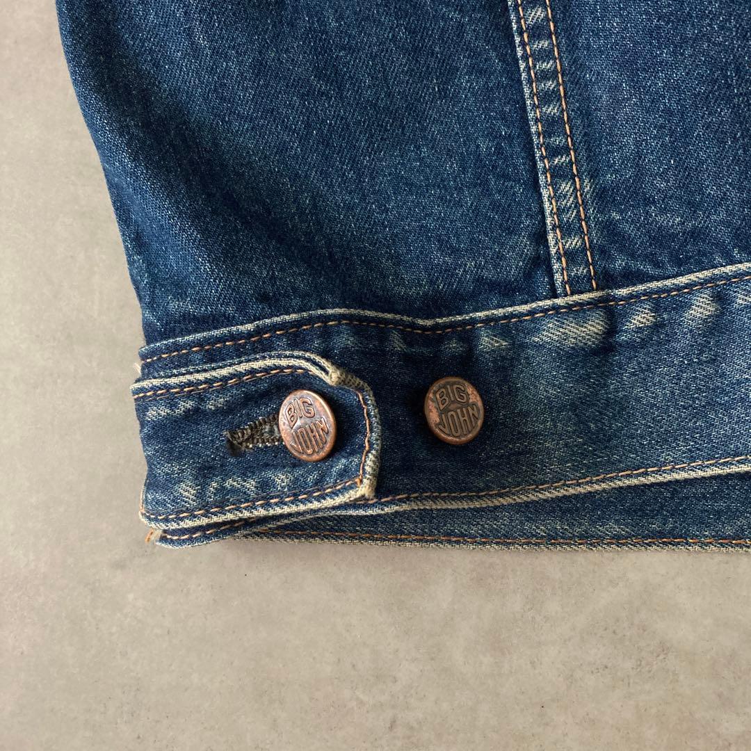 ジャケット・アウター BIG JOHN DENIM TRUCKER JACKET BIG SIZE