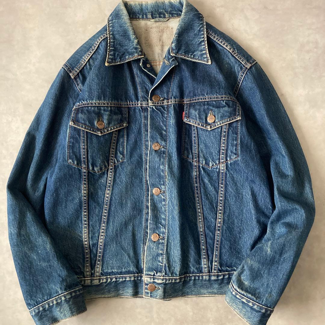 ジャケット・アウター BIG JOHN DENIM TRUCKER JACKET BIG SIZE