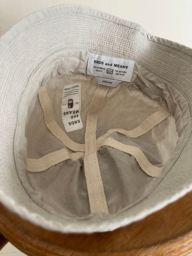 22SS ENDS and MEANS Army Hat ライトベージュ　M
