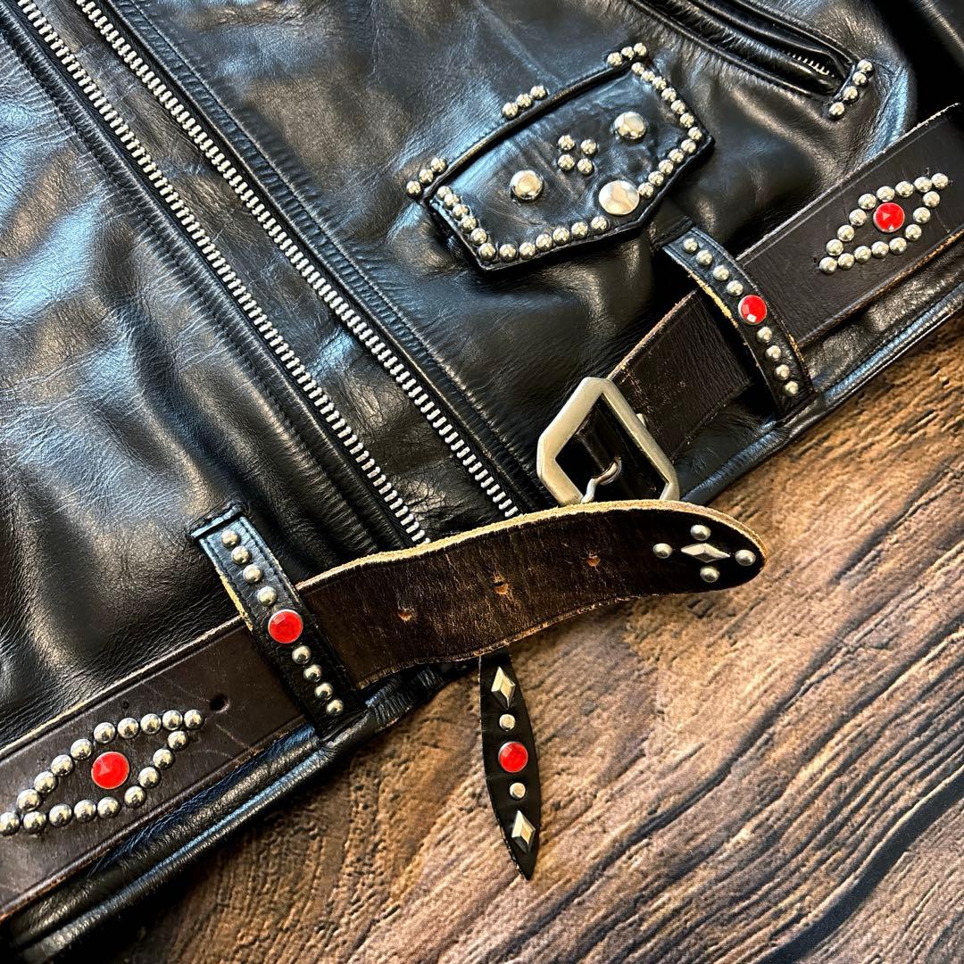 ジャケット・アウター INDIAN MOTORCYCLE / CUSTOM LEATHER JKT