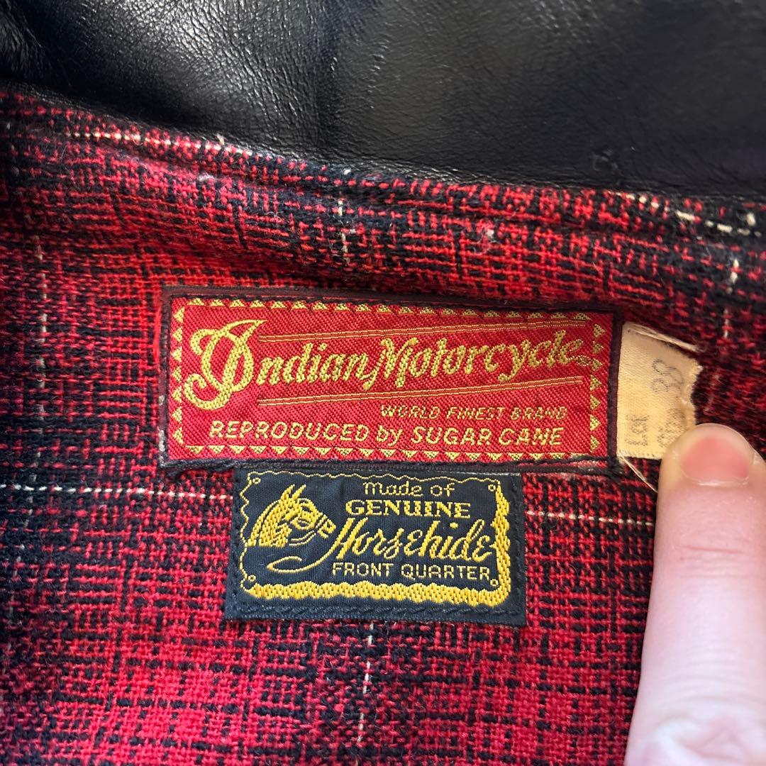 ジャケット・アウター INDIAN MOTORCYCLE / CUSTOM LEATHER JKT
