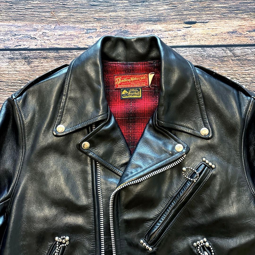 ジャケット・アウター INDIAN MOTORCYCLE / CUSTOM LEATHER JKT