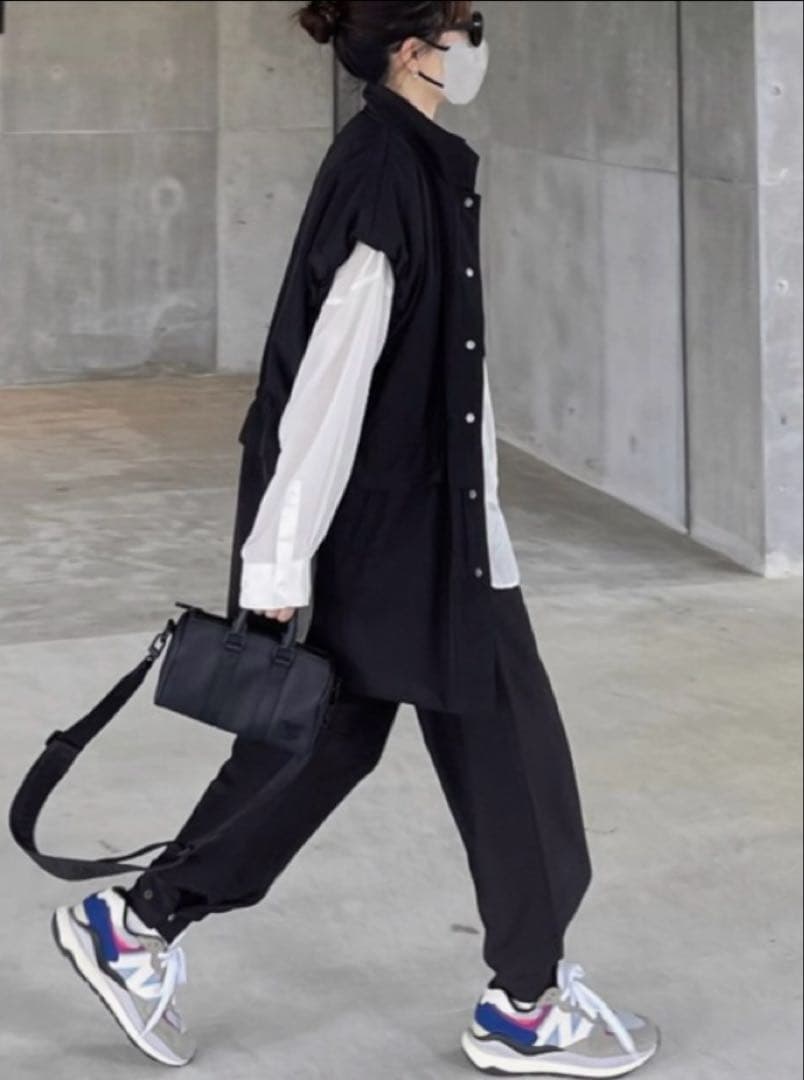 fashiru puffer vest パファーベスト　アイボリー　ホワイト