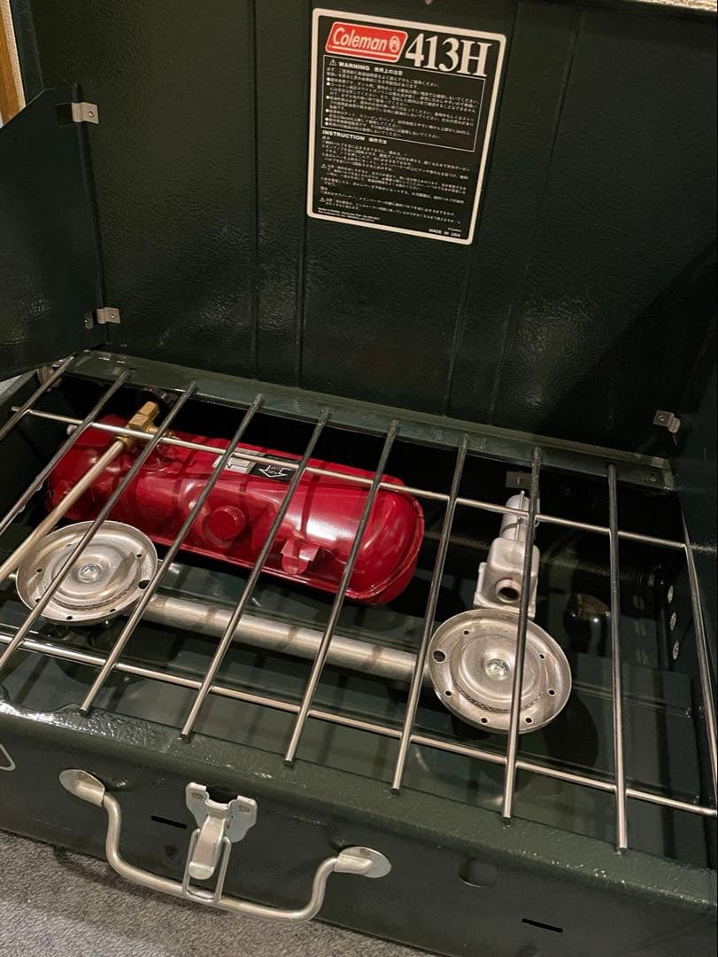 【未使用品】Coleman 413H499J パワーハウス ツーバーナー コンロ