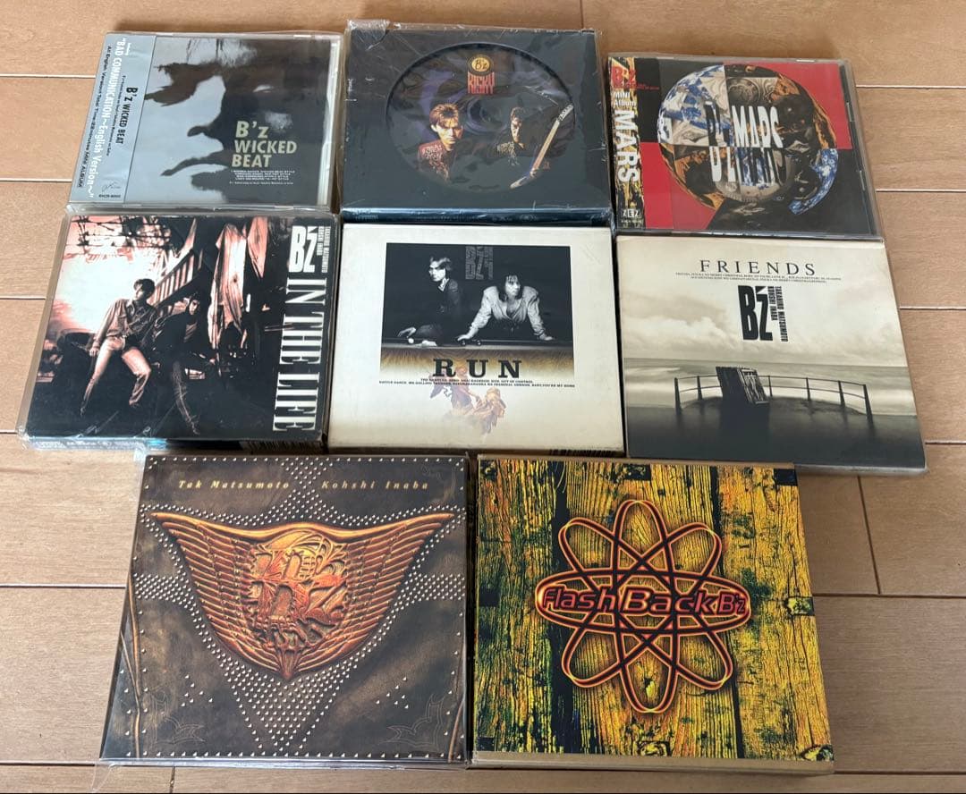 貴重 B'z アルバム CD 初回盤 レア まとめて15枚セット 初期ベストあり