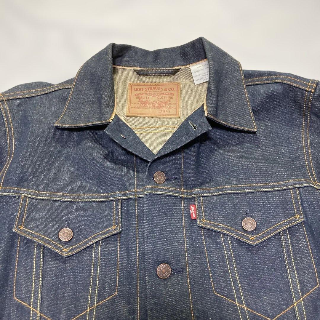 【USA製】Levi's リーバイス デニムジャケット Gジャン 濃紺 XL相当