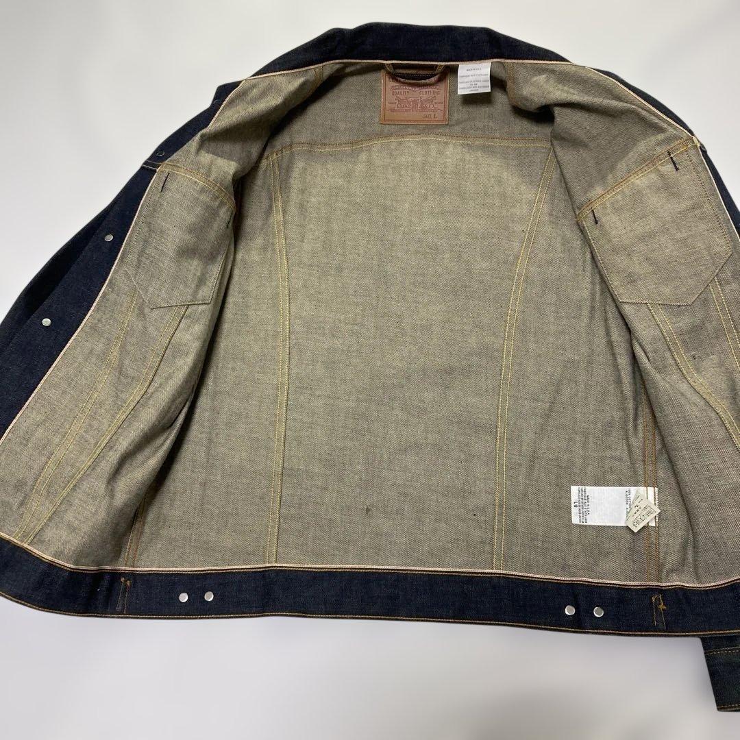【USA製】Levi's リーバイス デニムジャケット Gジャン 濃紺 XL相当