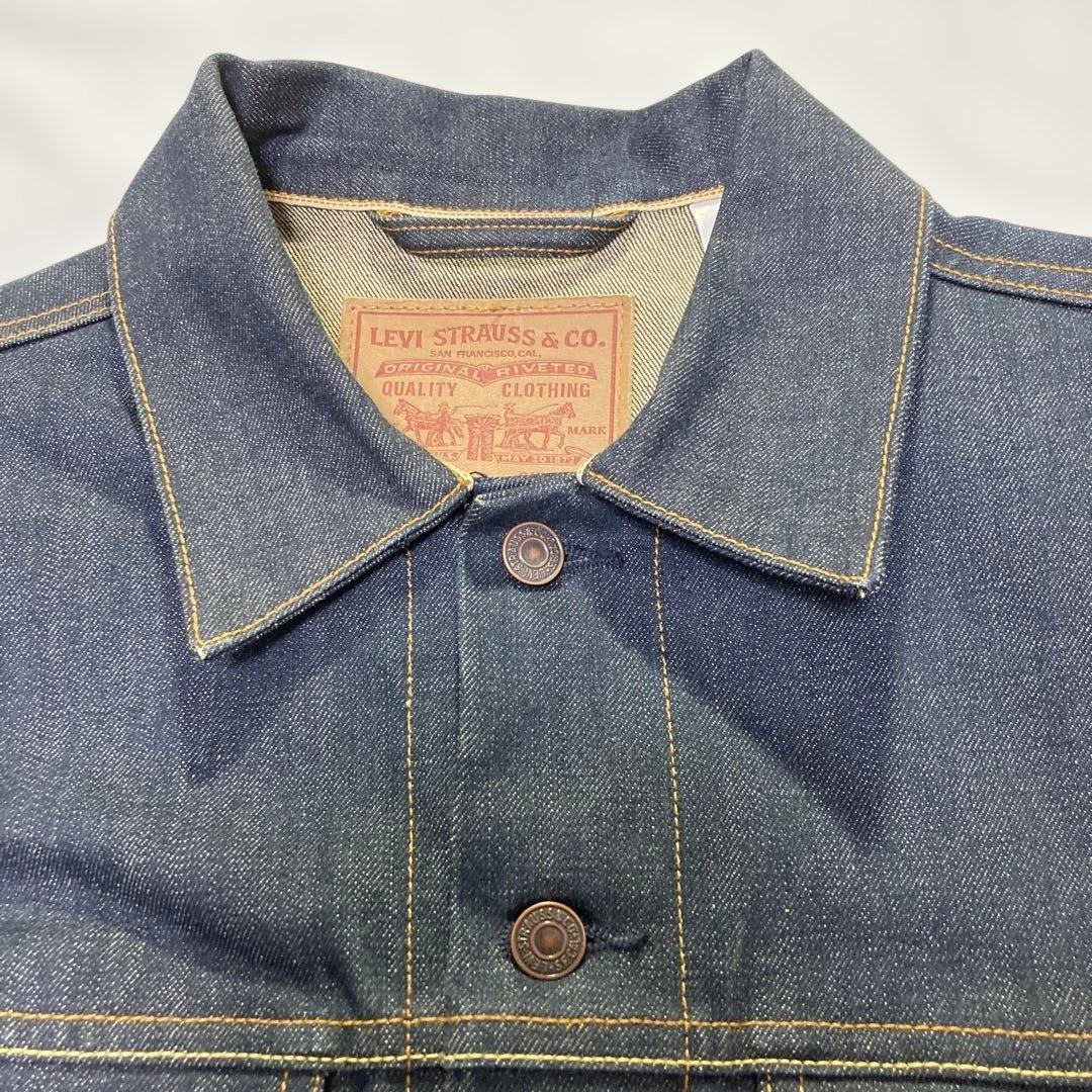 【USA製】Levi's リーバイス デニムジャケット Gジャン 濃紺 XL相当