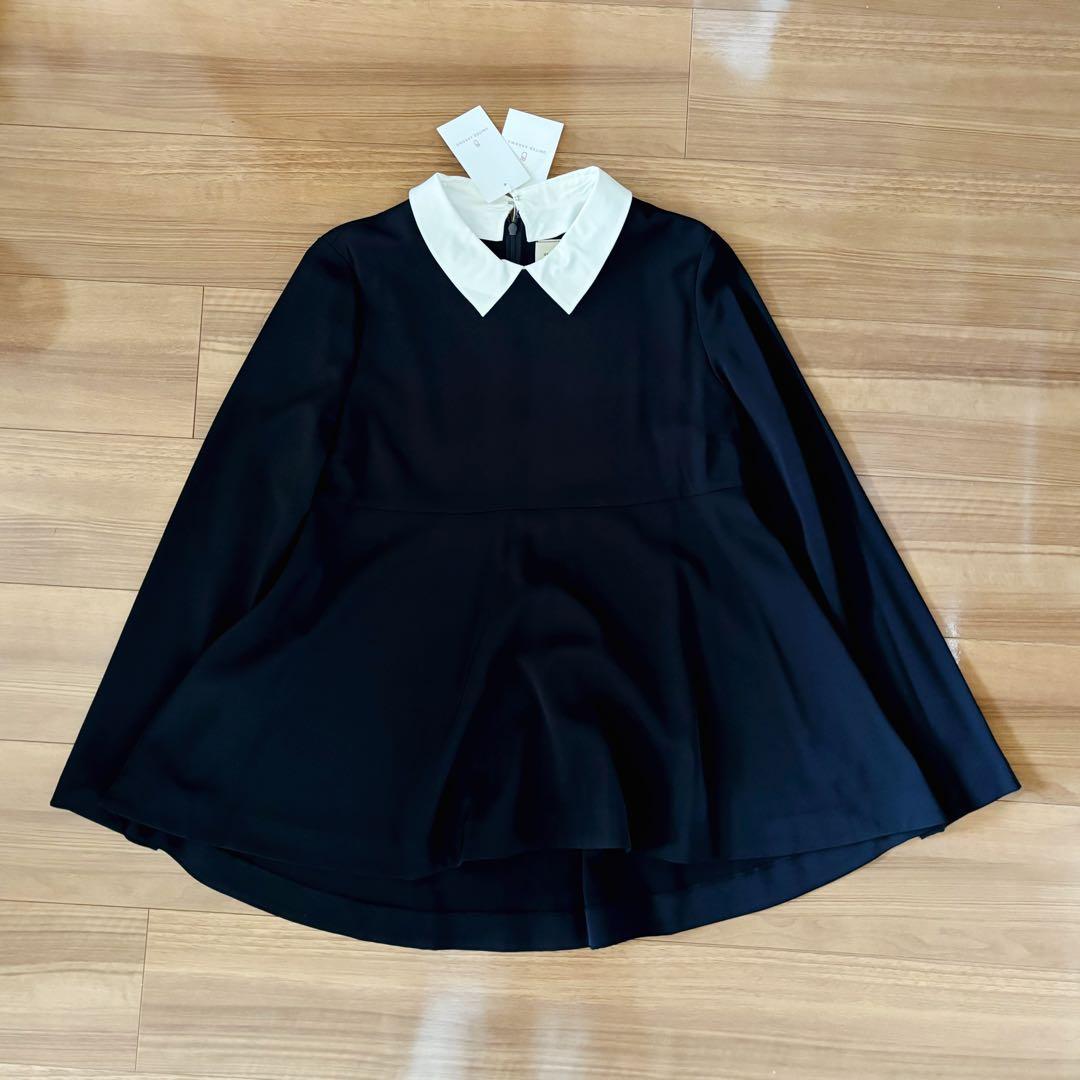 新品タグ付　ユナイテッドアローズ　FEEL FREE 2WAY ブラウス　紺