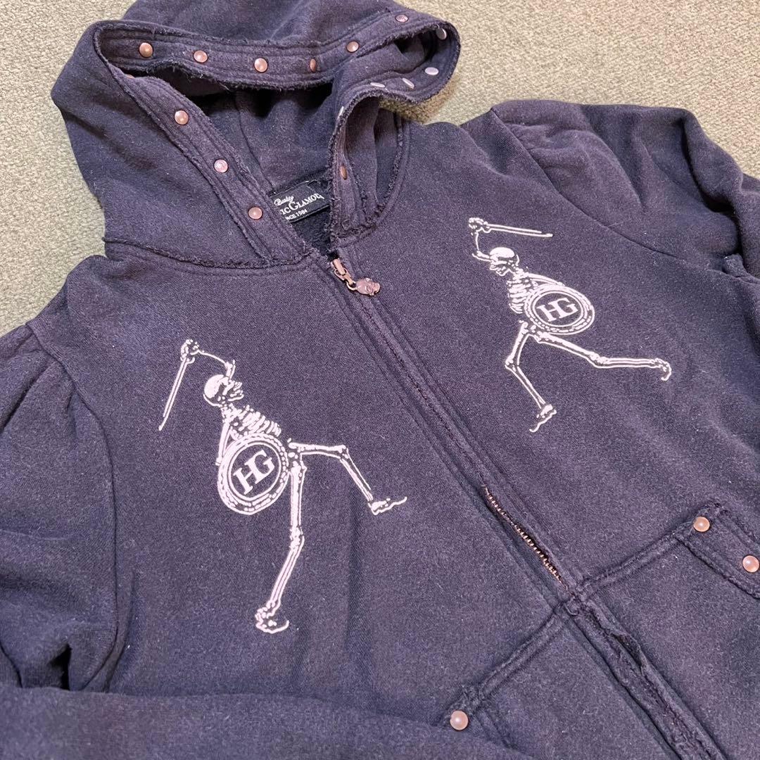 HYSTERIC GLAMOUR ジップパーカー
